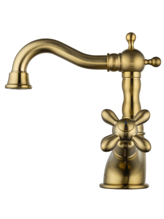 Смеситель для раковины, Wonzon & Woghand Retro, WW-88139020-BG цвет: золото