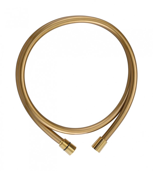 Шланг для душа в силиконовой оплётке 1500 мм, Wonzon &amp; Woghand, WW-995203-DG цвет: золото