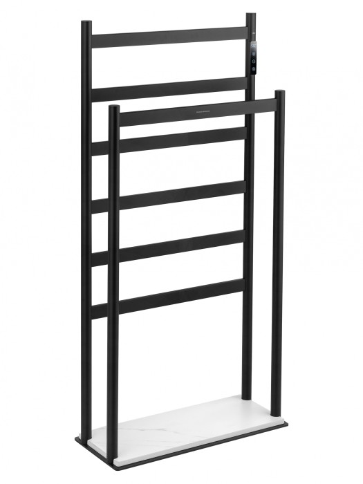 Полотенцесушитель электрический напольный, Wonzon &amp; Woghand Essen, WW-A407-MB цвет: черный