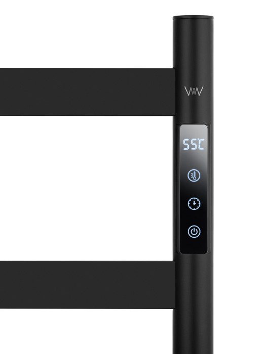 Полотенцесушитель электрический напольный, Wonzon & Woghand Essen, WW-A407-MB цвет: черный