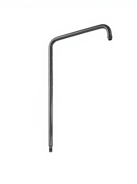 Удлиненная круглая трубка для душевых систем, Wonzon &amp; Woghand, WW-LY002-BGG цвет: графит