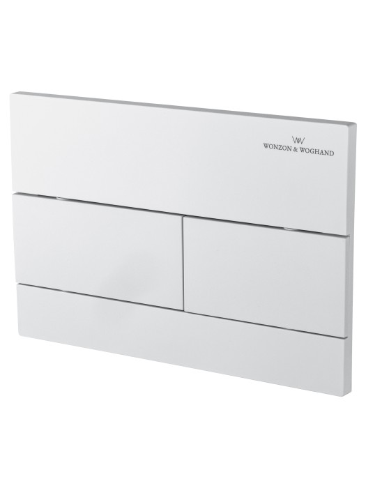 Кнопка смыва для инсталляции механическая, Wonzon & Woghand, WW-IB235-MW цвет: белый