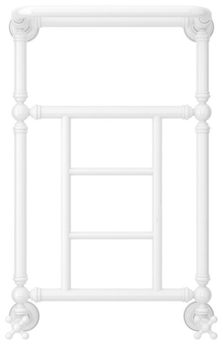 Сунержа Водяной полотенцесушитель 660x400, Ренессанс, 12-0282-6640 цвет: белый