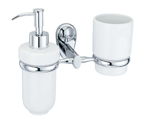 Держатель стакана и дозатора, хром WasserKRAFT Main К-9200 арт. K-9289