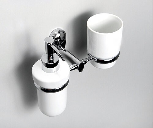 Держатель стакана и дозатора, хром WasserKRAFT Main К-9200 арт. K-9289