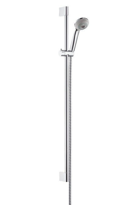 Душевой гарнитур Multi со штангой 90см Crometta 85 Hansgrohe, хром арт. 27766000