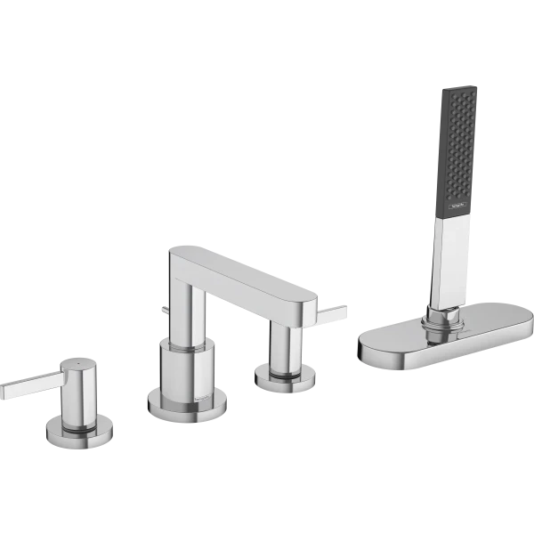 Смеситель для ванны на 4 отверстия, Hansgrohe Finoris, хром арт. 76444000