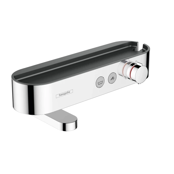 Смеситель для ванны с термостатом с полочкой, Hansgrohe ShowerTablet Select, хром арт. 24340000