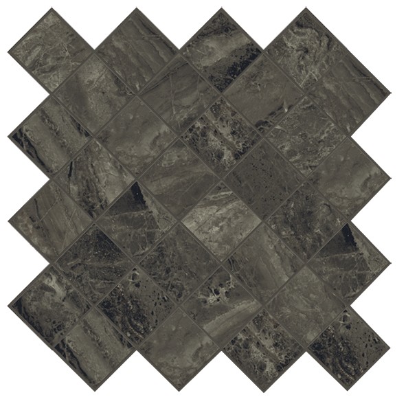 Мозаика чёрный 27x27 Coliseum Gres Firenze арт. 610110000540