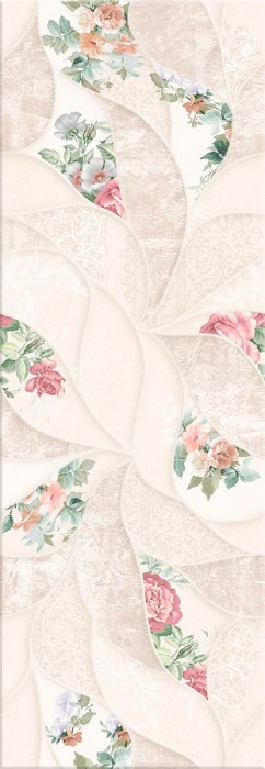 Плитка milk "floris" 24.2x70 ELETTO Malwiya арт. 506931101