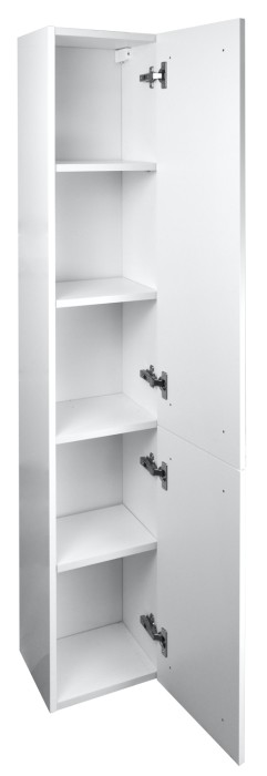 Пенал подвесной 1500х300х250 универсальный, белый, Azario Ника - CS00080414