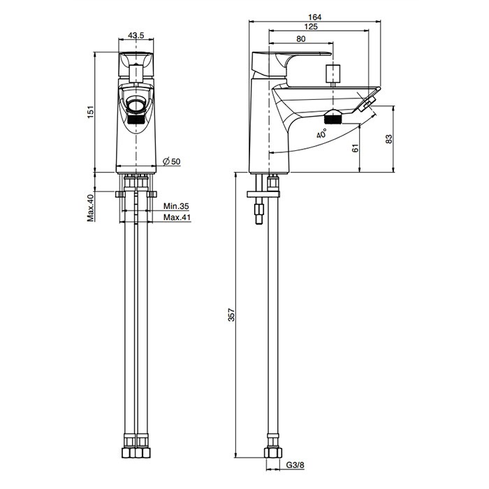 Fima Carlo Frattini Смеситель для ванны, на 1 отв., с переключателем потоков, Serie 22, F3834/9CR цвет: хром