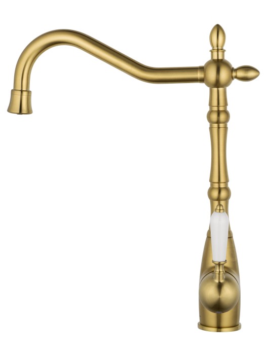 Смеситель для кухни c подключением фильтра, Wonzon & Woghand, WW-88458006-BG цвет: золото