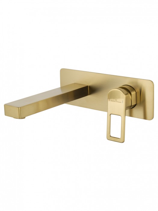 Смеситель для раковины встраиваемый, Wonzon &amp; Woghand Frame, WW-88869010-BG цвет: золото