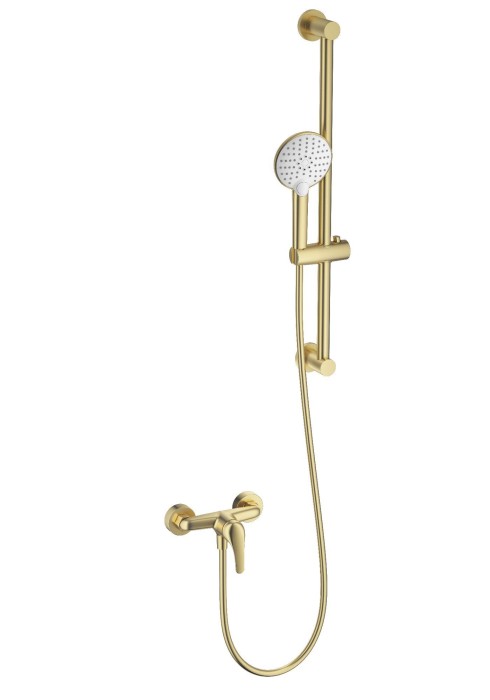 Смеситель для душа с гарнитуром, Wonzon &amp; Woghand, WW-4570-BG цвет: золото