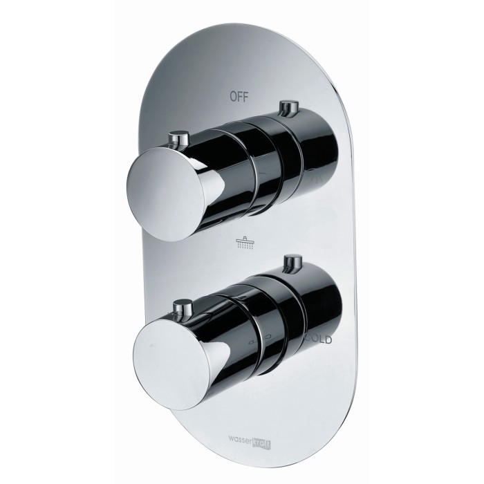 Термостатический смеситель для ванны и душа Berkel 4800 WasserKRAFT арт. 4844 Thermo