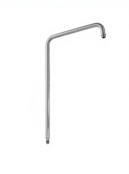 Удлиненная круглая трубка для душевых систем, Wonzon &amp; Woghand, WW-LY002-CR цвет: хром