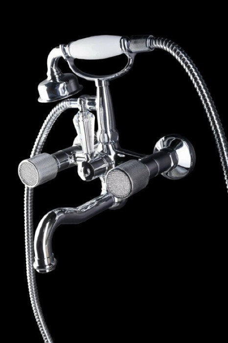 Смеситель для ванны, хром, Royal Crystal Boheme 273-Royal/CRST