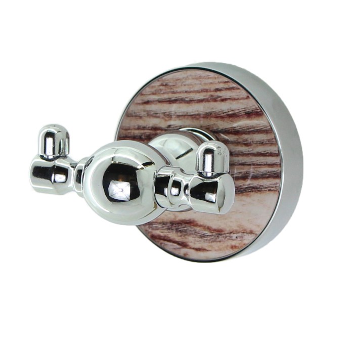 Крючок двойной WasserKRAFT Regen K-6900 арт. K-6923D