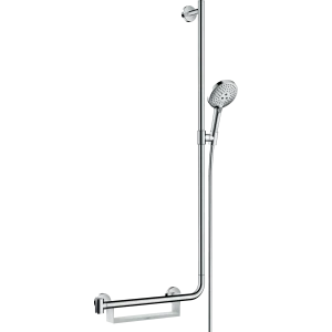 Верхний душ с потолочным кронштейном Raindance S Hansgrohe, хром арт. 27478000