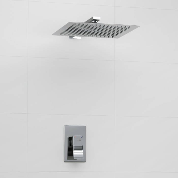 Встраиваемый комплект для душа с верхней душевой насадкой Aller 1060 WasserKRAFT арт. A12118