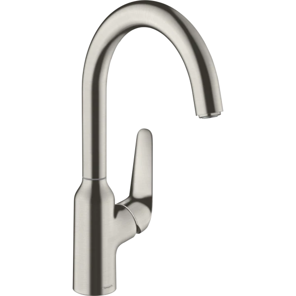 Смеситель для кухни, Hansgrohe Focus M42, нержавеющая сталь арт. 71802800
