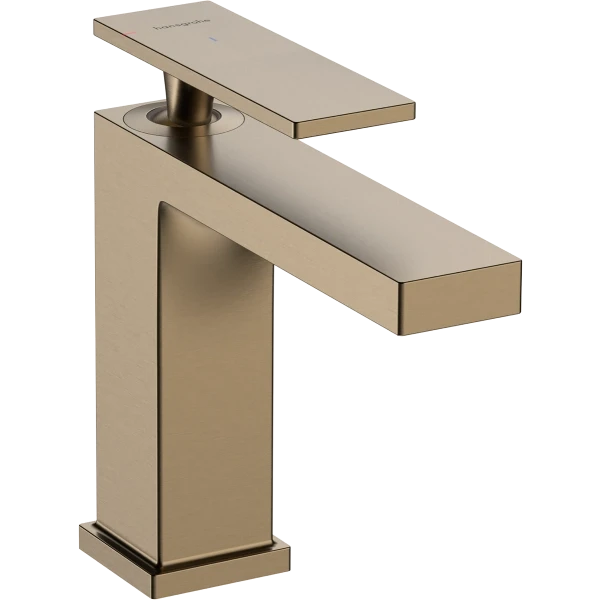 Смеситель для раковины CoolStart, EcoSmart+, Hansgrohe Tecturis E, бронза арт. 73012140