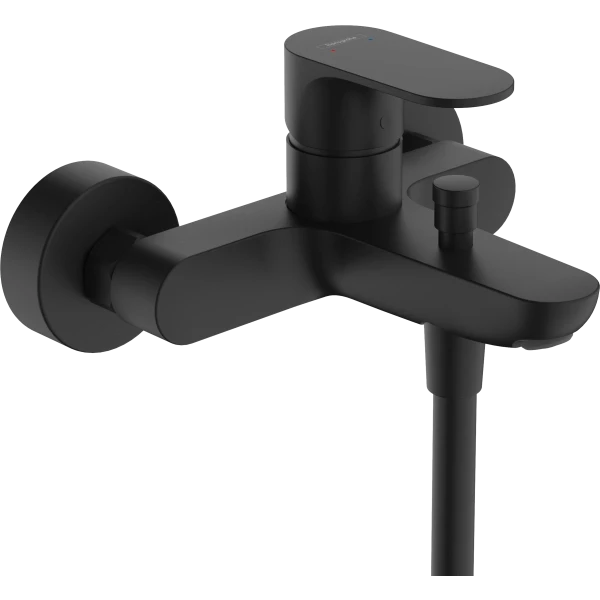 Смеситель для ванны Rebris S 2 режима расхода воды, Hansgrohe Rebris S, черный арт. 72443670