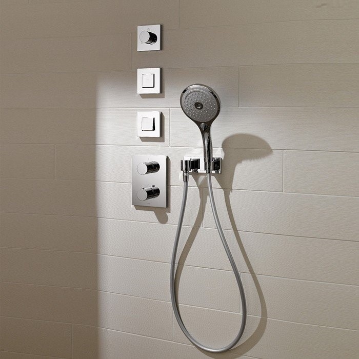 Термостатический смеситель для душа, TOTO, DB420RVE цвет: хром