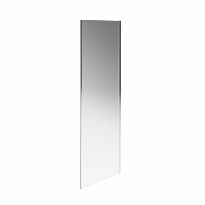 Душевая боковая панель 80х195, Vetro Kerama Marazzi, хром - VE.80.FP.CR