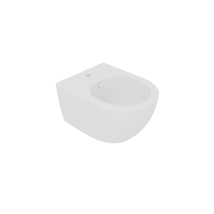 Биде подвесное белый матовый, GSG Ceramic Design Like, LKBISOXXS001