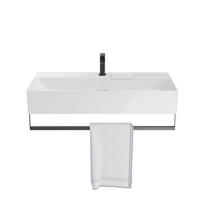 Раковина подвесная с одним отверстием 90x48см, Logica Kerama Marazzi, белый - LO.wb.90.1