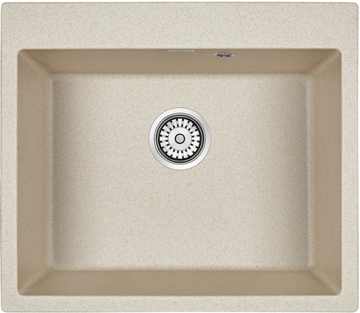 Мойка для кухни гранит 600х520 Paulmark KANTE 60, бежевый - PM106052-BE