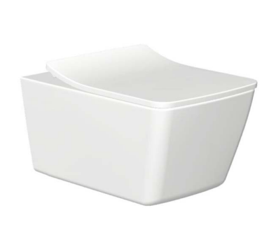 Унитаз подвесной TOTO Sp 58x38х33,5см, безободковый, Cefiontect, смыв Tornado Flush, цвет белый