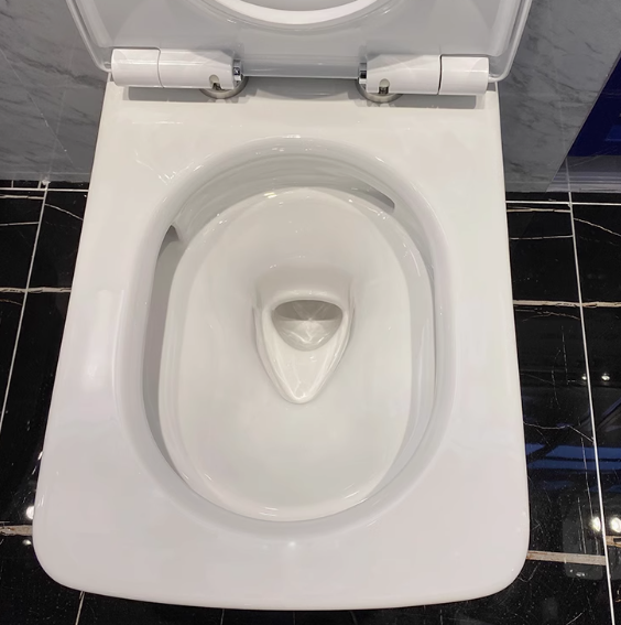 Унитаз подвесной TOTO Sp 58x38х33,5см, безободковый, Cefiontect, смыв Tornado Flush, цвет белый