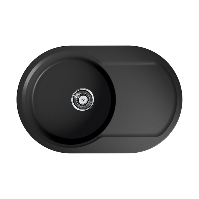 Кухонная мойка Omoikiri Manmaru 78-BL Artgranit, цвет черный арт. 4993362