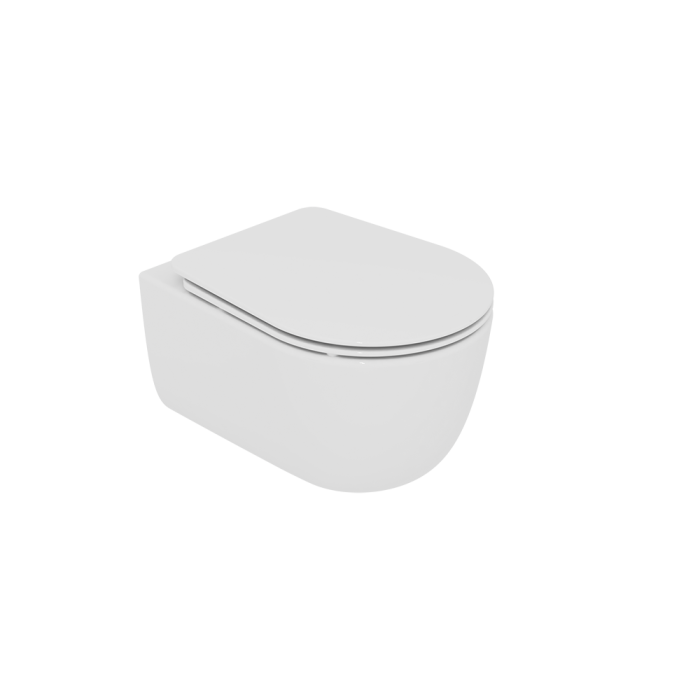 Чаша подвесного унитаза белый глянцевый, GSG Ceramic Design Hit!, HIWCSO000