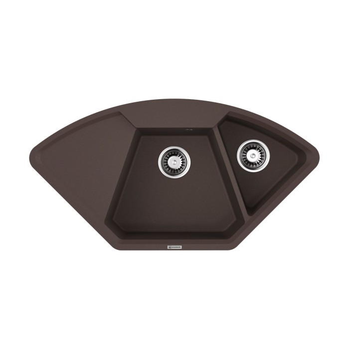 Кухонная мойка Omoikiri Yonaka 98-C-DC Artgranit, цвет темный шоколад арт. 4993715