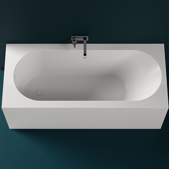 Ванна пристенная 170x75, матовая, Salini FABIA арт. 102611M