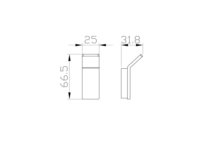 Крючок для ванной, Wonzon & Woghand Lotte, WW-8315A-BG цвет: золото