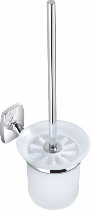 Туалетный ершик в комплекте, Wonzon &amp; Woghand Porto, WW-1901 цвет: хром