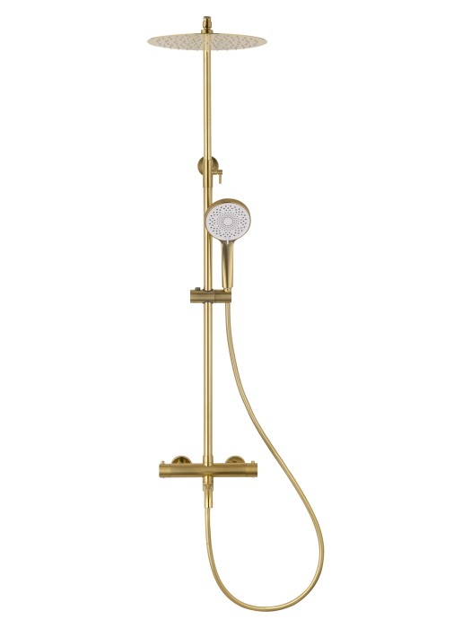 Душевая система с термостатом, Wonzon & Woghand Stick, WW-88739903-BG цвет: золото