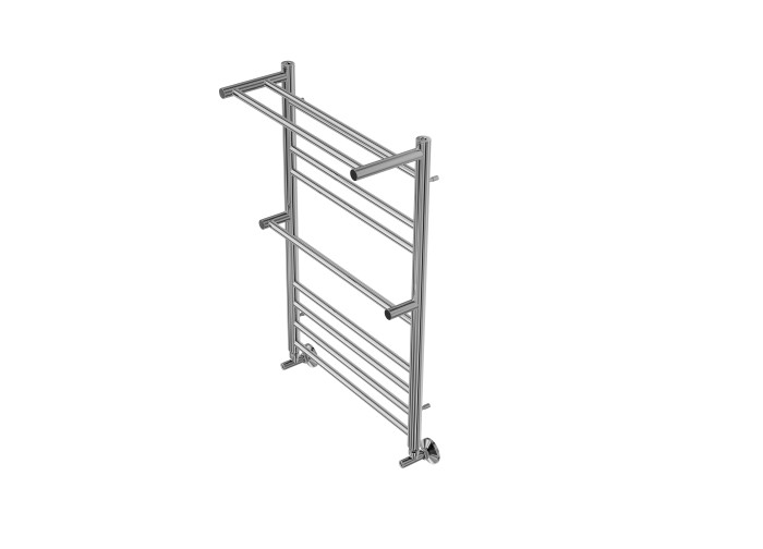 Полотенцесушитель водяной 500х800 Aquatek Альфа, хром арт. AQ RRP1080CH