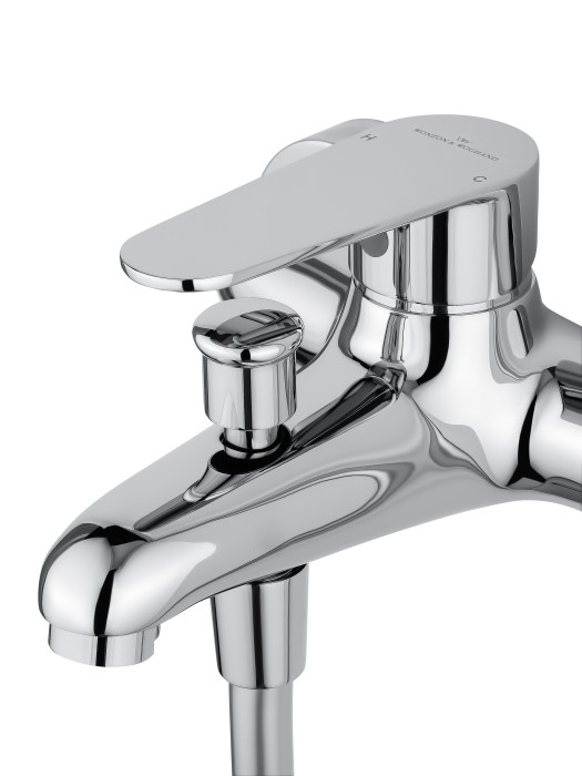 Смеситель для ванны с душем, Wonzon & Woghand Alfa, WW-AE3204-CR цвет: хром