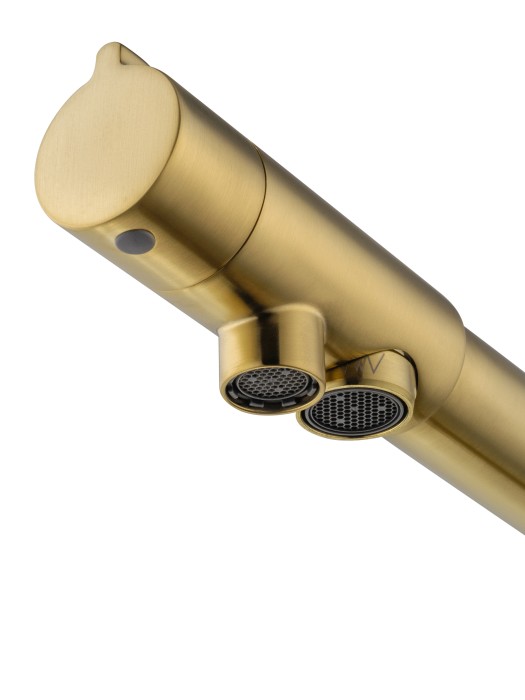 Смеситель для кухни c подключением фильтра, Wonzon & Woghand, WW-88458008-BG цвет: золото