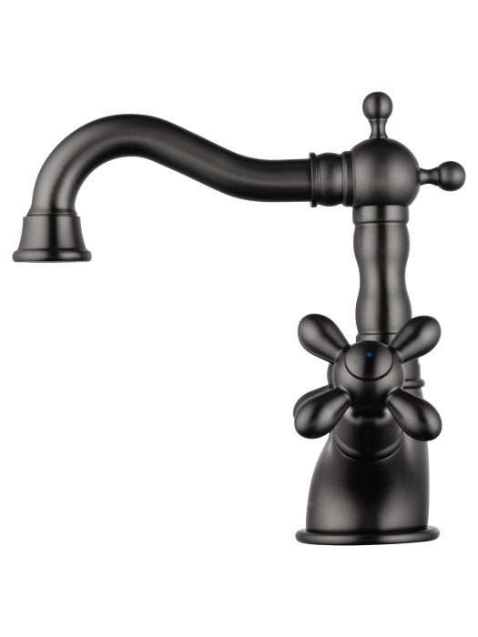 Смеситель для раковины, Wonzon & Woghand Retro, WW-88139020-BGM цвет: графит