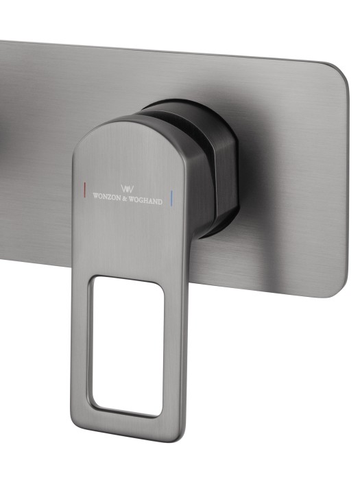 Смеситель для раковины встраиваемый, Wonzon & Woghand Frame, WW-88869010-BGM цвет: графит