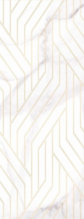 Декоративная плитка кер. Neoclassica cgt белый 23x60 GLOBAL TILE Neoclassica арт. Д218061