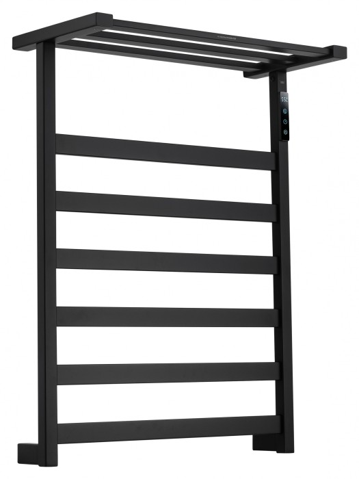 Полотенцесушитель электрический, Wonzon &amp; Woghand Frankfurt, WW-A1026-MB цвет: черный