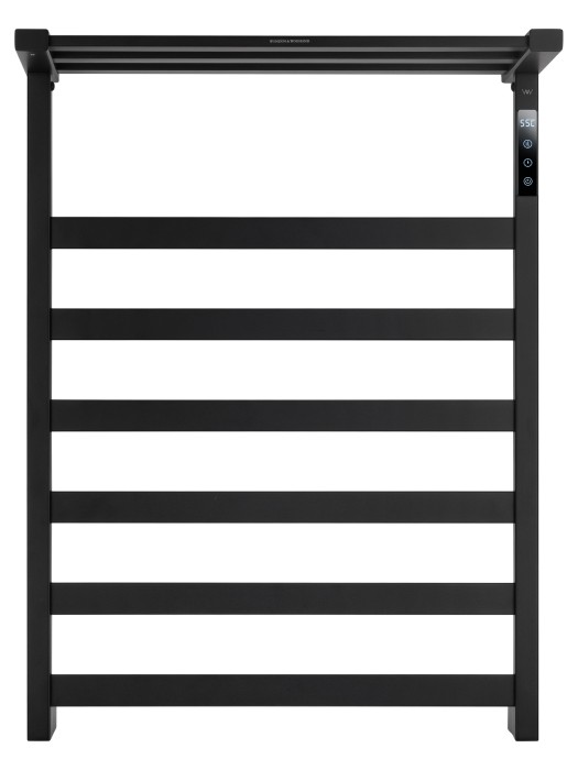 Полотенцесушитель электрический, Wonzon & Woghand Frankfurt, WW-A1026-MB цвет: черный